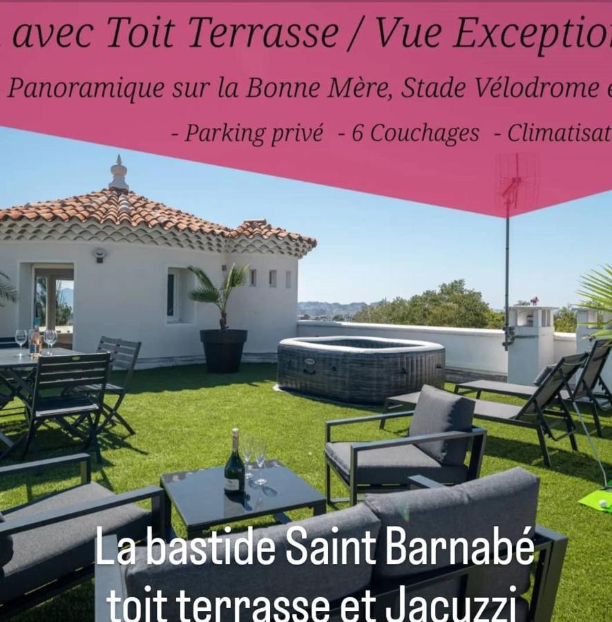 La Bastide De St Barnabe Jacuzzi Climatisation Parking Petanque Leilighet Marseille Eksteriør bilde